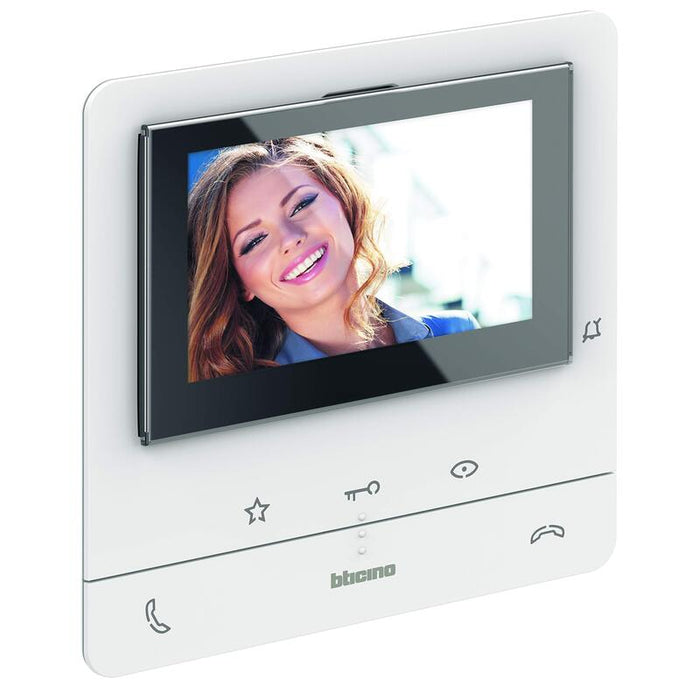 Bticino 344912 Classe100 V16b Hrerlose Ap-Video Hausstation M.Farb-Lcd 5z