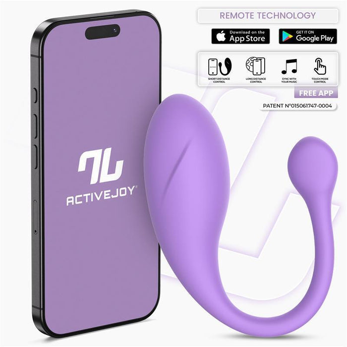 Bulby Huevo Vibrador Con App Lavanda