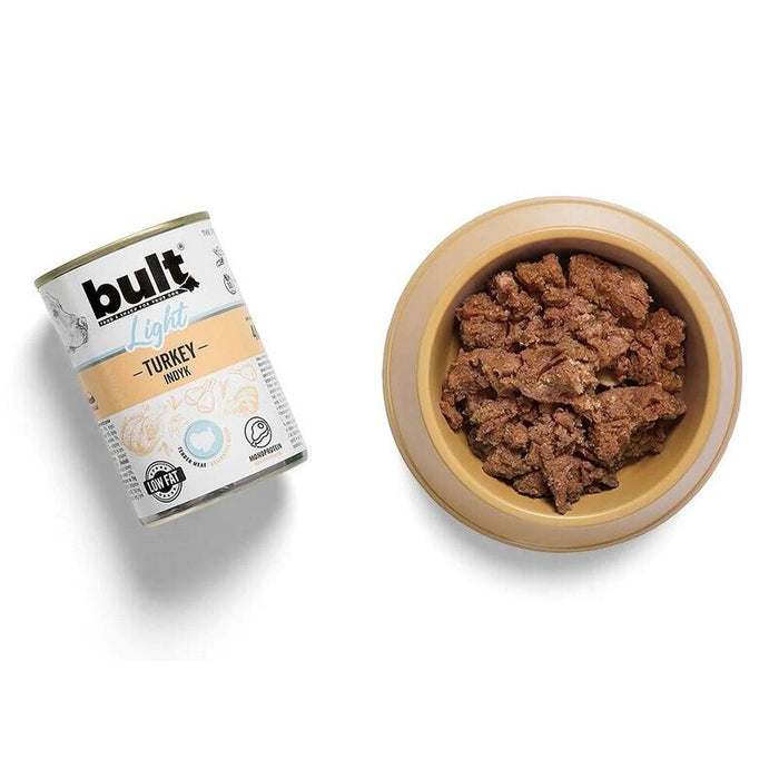 Bult Light Pavo Pelnoporcjowa Comida Para Mascotas Mokra Para Perro Caja 400g