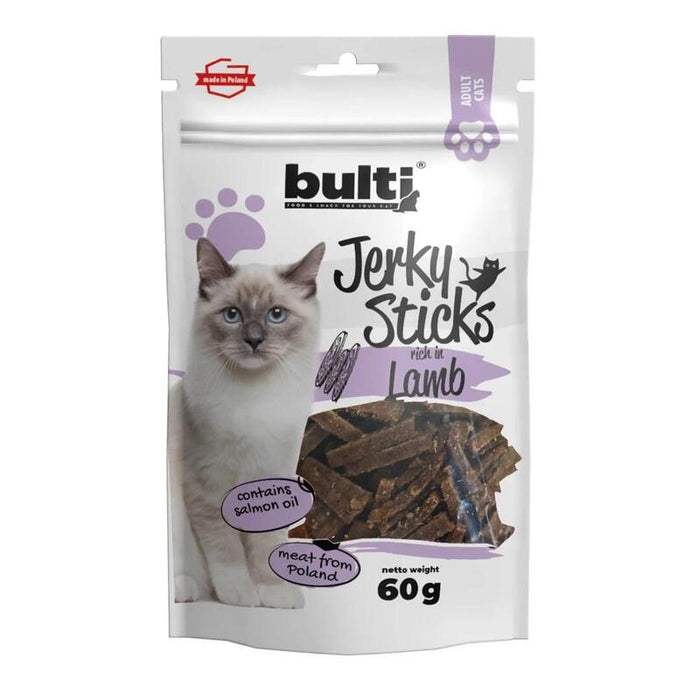 Bulti Jerky Sticks Bogate W Jagniecine Przysmak Para Gato 60g