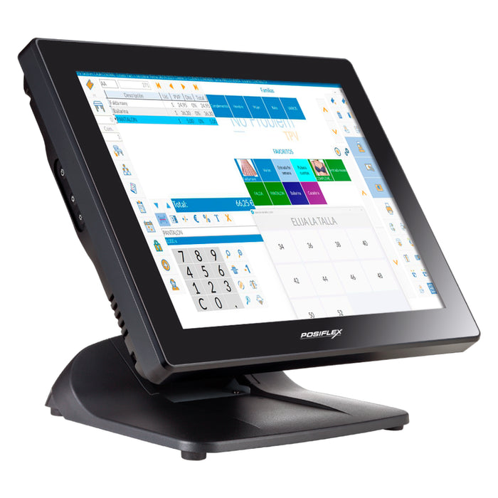 Bundle Especial Verifactu Con Terminal Posiflex Ps3615gns128wl8 + Formación Y Alta Software No Problem Gestion Multisector