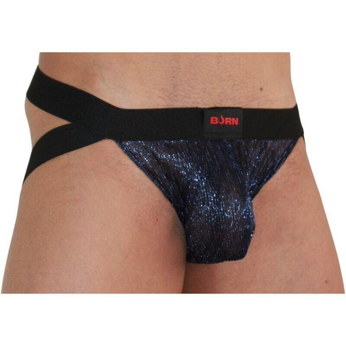 Burn - 006 Jock Brillante Azul / Negro M