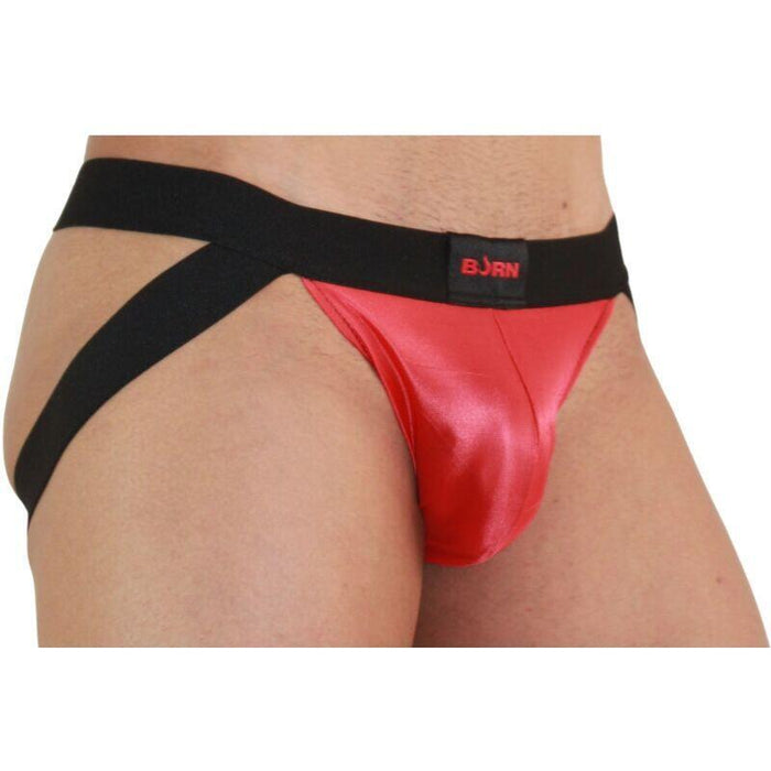 Burn - 010 Jock Rojo / Negro Xl