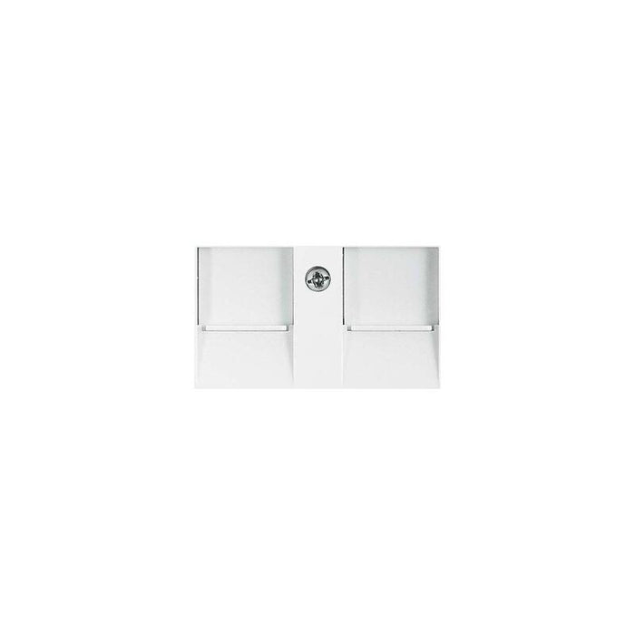 Busch Jaeger 1800-914 Placa Central, Blanco Alpino, Busch-Balance Si, Cubiertas Para Datenko