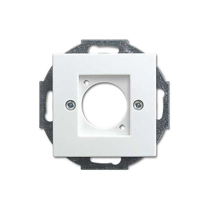 Busch Jaeger 2553-914 Placa Central Xlr Conector Macho Blanco Alpino Busch-Balance Si