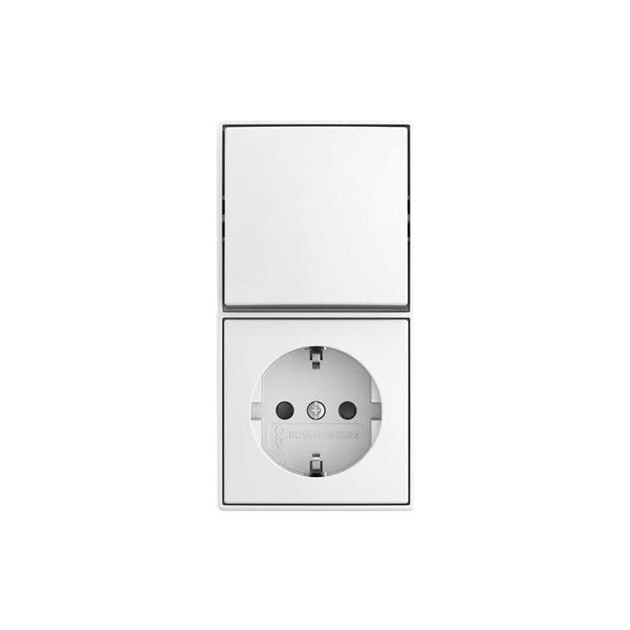 Busch Jaeger 2601 6 20 Eapbj-524 Kombination Interruptor Basculante De- Y Wechselschaltung Schuk