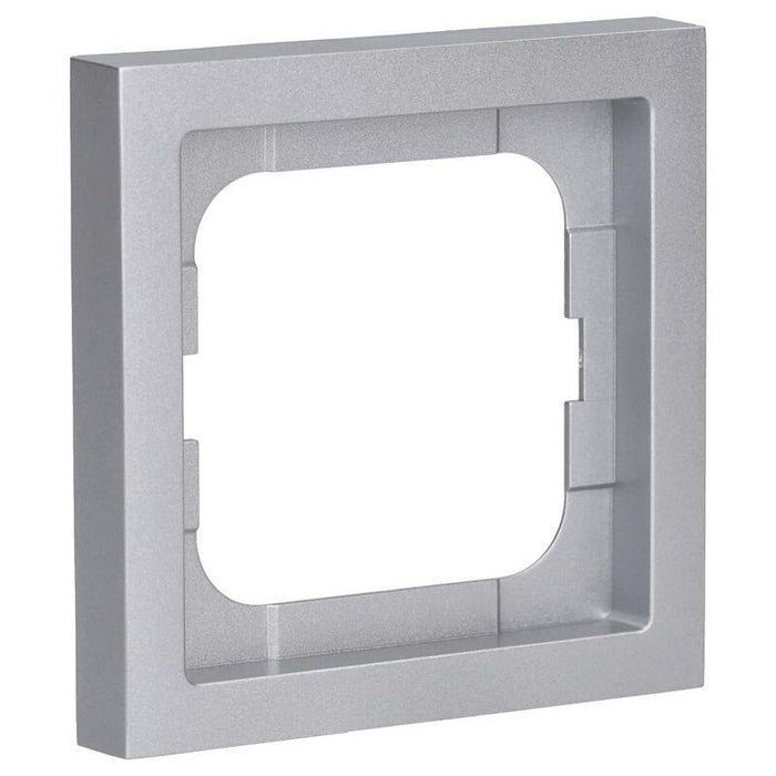 Busch Jaeger Bj 1721-183k Rahmen 1f Future Linear Alusilber