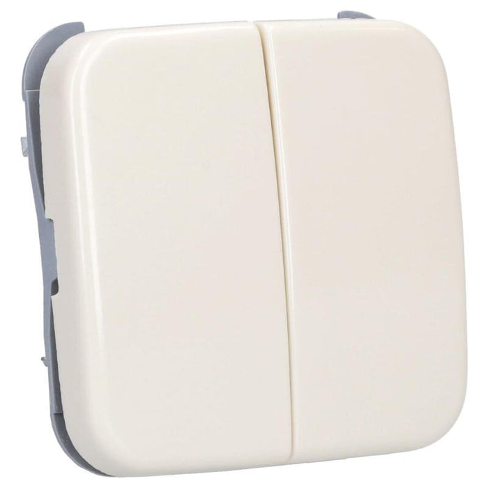 Busch Jaeger Bj 2505-212 Cubierta F.Serien Cambio- Interruptor.D Pulsador Busch-Duro 2000 Si Ws