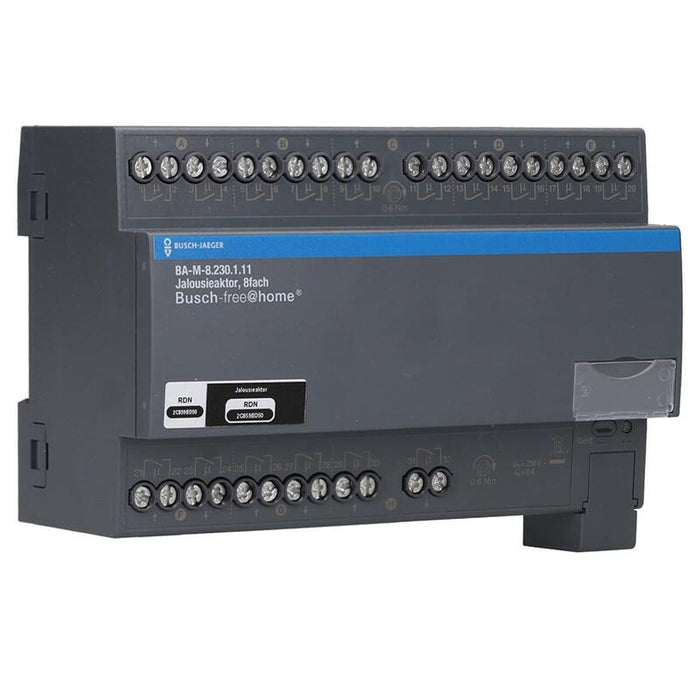 Busch Jaeger Bj Ba-M-8.230.1.11 Jalousieaktor. 8vías 230 V. Reg