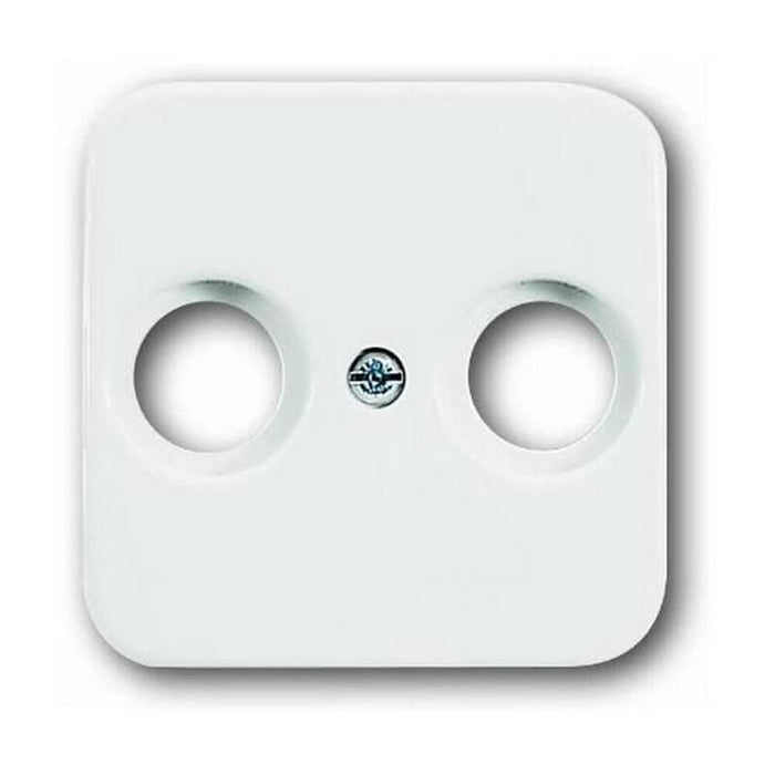 Busch Jaeger Reflex Si - Placa Central Antena 2-Vías - Up *Blanco Alpino*