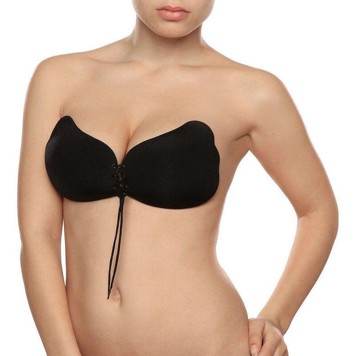 Bye-Bra - Lace-It Realzador Push-Up Negro Copa D
