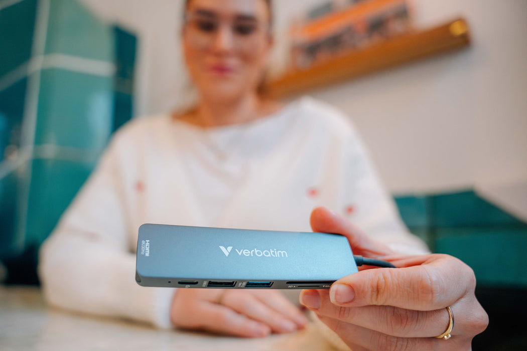 EAN 0023942321569 - Verbatim 32156 hub de interfaz USB 3.2 Gen 1 (3.1 Gen 1) Type-C 5000 Mbit/s Gris imagen 5
