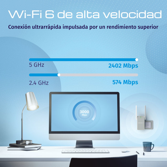 EAN 4897082922100 - Keenetic Buddy 6 (KN-3411) Repetidor de red Blanco, Gris 1000 Mbit/s imagen 4