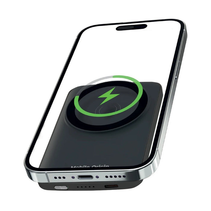 EAN 8594215994688 - Mobile Origin MO-WMP-PB10 batería externa Polímero de litio 5000 mAh Cargador inalámbrico Negro imagen 4