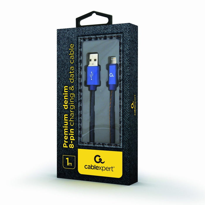 EAN 8716309106177 - Cablexpert CC-USB2J-AMLM-1M-BL cable de conector Lightning Azul imagen 2