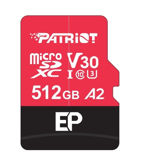 EAN 4711378428056 - Patriot Memory EP V30 A2 512 GB MicroSDXC UHS-I Clase 10 imagen 1
