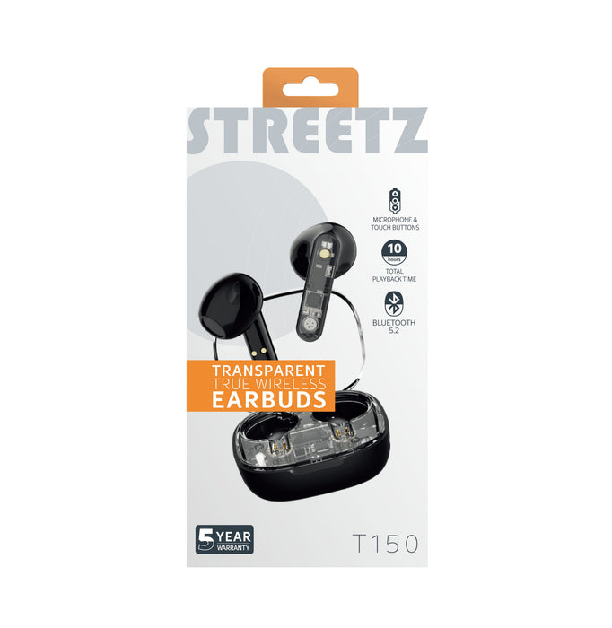 EAN 7333048060709 - Streetz T150-BLK auricular y casco Auriculares Inalámbrico Dentro de oído Llamadas/Música Bluetooth Negro imagen 11