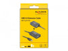 EAN 4043619827480 - DeLOCK 82748 base para portátil y replicador de puertos Alámbrico Gris imagen 3