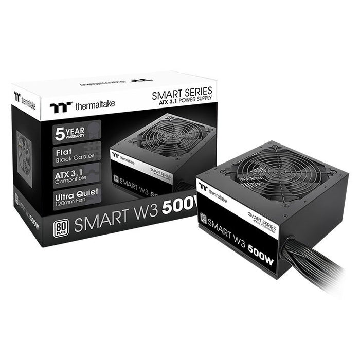 EAN 4711475645363 - Thermaltake Smart W3 unidad de fuente de alimentación 500 W 24-pin ATX ATX Negro imagen 6