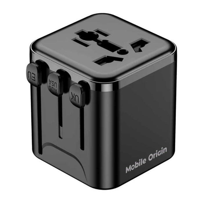 EAN 8594215996446 - Mobile Origin MO-UTRA-PW30-BLK adaptador de enchufe eléctrico Universal Negro imagen 3