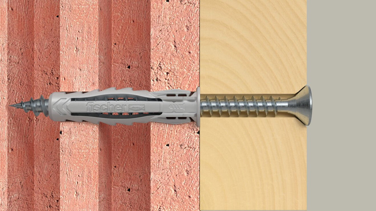 EAN 4048962480832 - Fischer 568008 tornillo de anclaje y taco 100 pieza(s) Anclaje de expansión 40 mm imagen 8