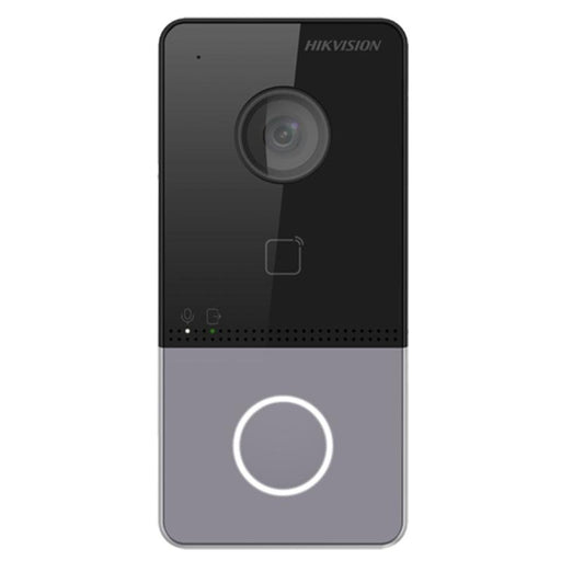 EAN 6931847110284 - Hikvision DS-KV6113-PE1(C)/EU sistema de intercomunicación de video 2 MP Negro, Gris imagen 1