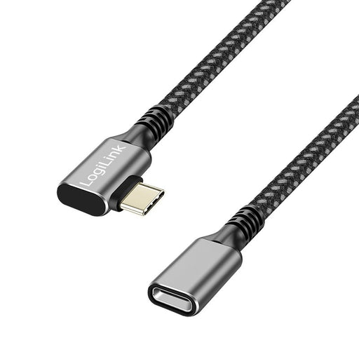 EAN 4052792074383 - LogiLink CUA0110 cable USB USB 3.2 Gen 2 (3.1 Gen 2) 0,5 m USB C Negro, Gris imagen 1
