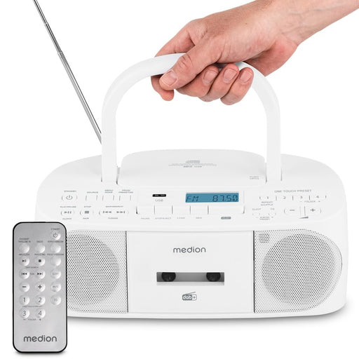 EAN 4061275245219 - MEDION 50079330 radio Personal Digital Blanco imagen 1
