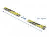 EAN 4043619207428 - DeLOCK 20742 pasacables Negro, Amarillo imagen 2