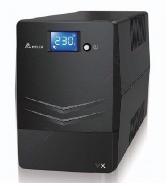 EAN 4710901733551 - Delta Agilon VX-600VA sistema de alimentación ininterrumpida (UPS) Línea interactiva 0,6 kVA 360 W 4 sali imagen 1