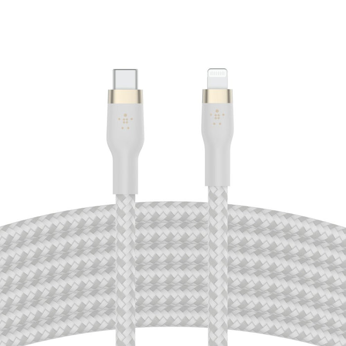EAN 0745883832583 - Belkin CAA011BT3MWH cable de conector Lightning 3 m Blanco imagen 3