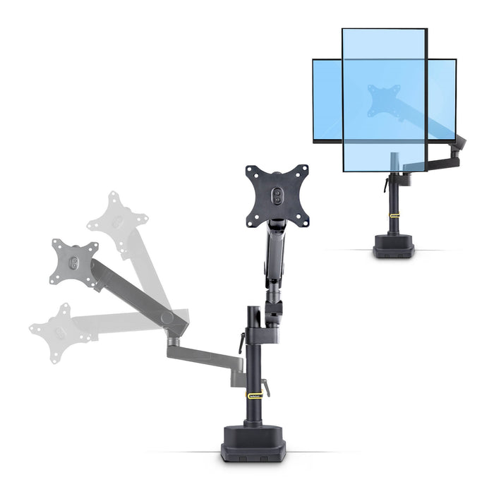 EAN 0065030921695 - StarTech.com ARMPIVOT2 soporte para monitor 101,6 cm (40") Negro imagen 5