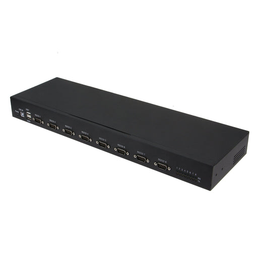 EAN 4040895006288 - RealPower 284513 convertidor, repetidor y aislador en serie USB 2.0 RS-232 Negro imagen 1
