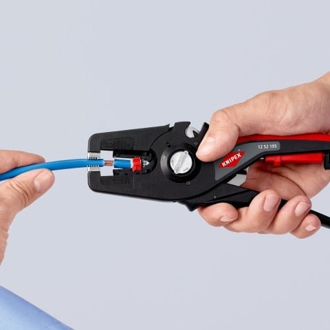 EAN 4003773085829 - Knipex PreciStrip16 pelacable Negro, Rojo imagen 9