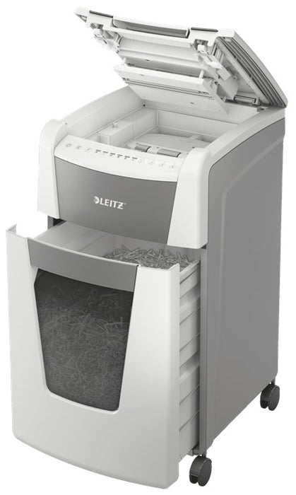 EAN 4002432124138 - Leitz 80160000 triturador de papel Microcorte 55 dB 22 cm Gris, Blanco imagen 12