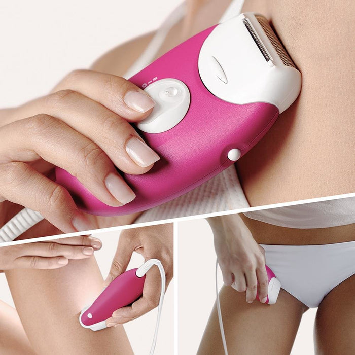 EAN 4210201423461 - Braun Silk-épil 3 3276 20 pinzas Rosa, Blanco imagen 3