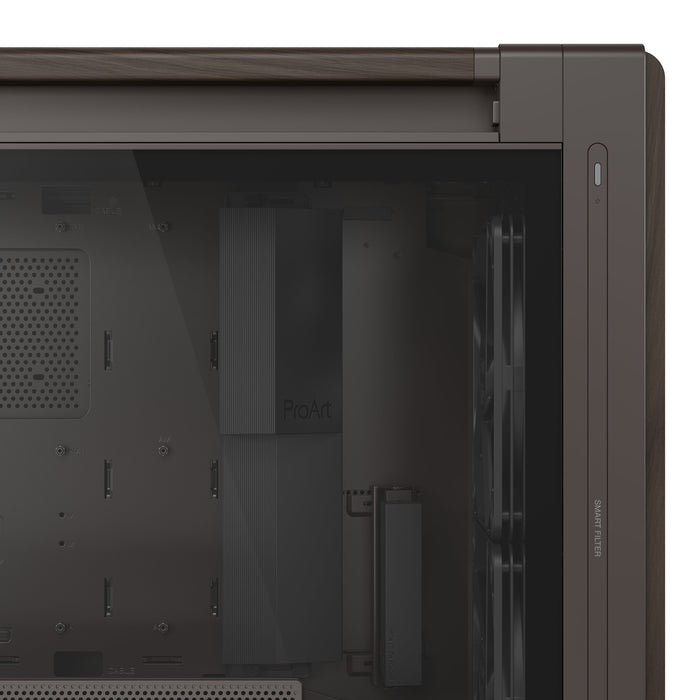 EAN 4711636014328 - ASUS ProArt PA602 Wood Edition Retro Brown - Tempered Glass Panel Midi Tower Marrón imagen 13