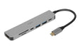EAN 5903968680817 - iBox IUH3SL4K hub de interfaz USB Tipo C 5000 Mbit/s Plata imagen 1