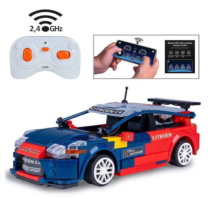 EAN 4042774475024 - Jamara CaDA 2008 Citroën C4 WRC modelo controlado por radio Coche Motor eléctrico 1:20 imagen 2