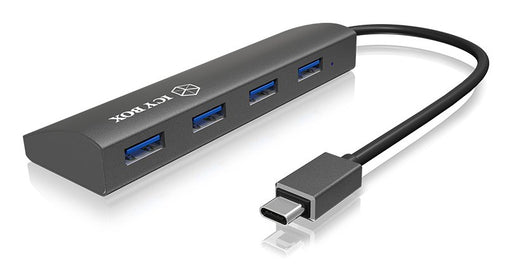 EAN 4250078163169 - ICY BOX IB-AC6405-C USB 3.2 Gen 1 (3.1 Gen 1) Type-C 5000 Mbit/s Antracita imagen 1