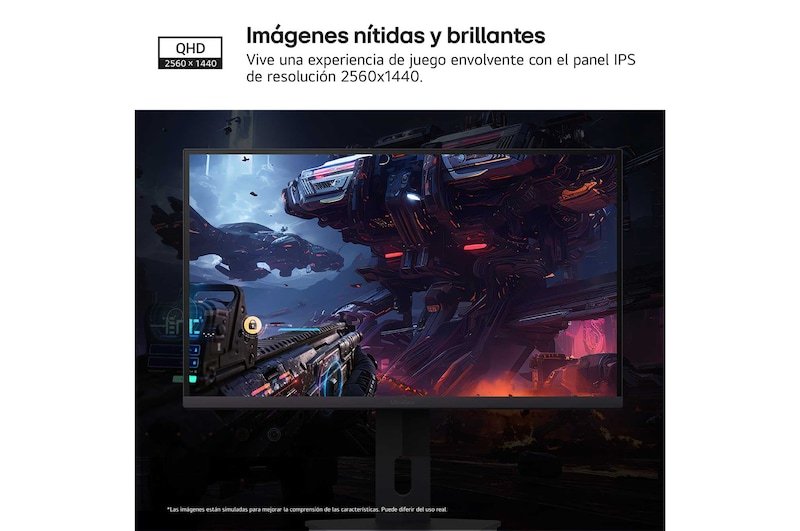 EAN 8806096597187 - LG 27G610A-B pantalla para PC 68,6 cm (27") 2560 x 1440 Pixeles Quad HD LCD Negro imagen 3