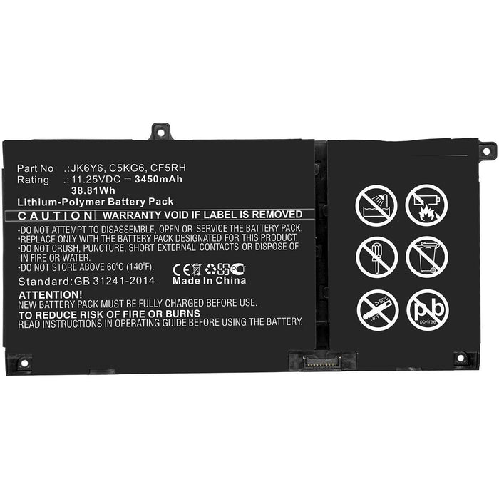 EAN 5704174628552 - CoreParts MBXDE-BA0239 refacción para laptop Batería imagen 1