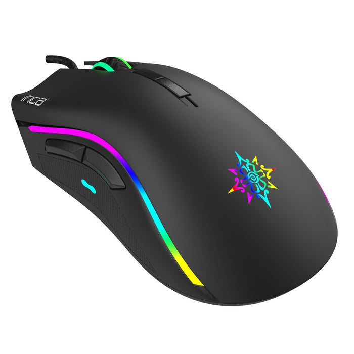 EAN 8681949010576 - Inca IMG-349 ratón Juego mano derecha USB Óptico 6400 DPI imagen 2