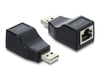 EAN 4043619632909 - DeLOCK 63290 cambiador de género para cable 1 x USB Type-A 1 x serial RS-232 RJ45 Negro imagen 1