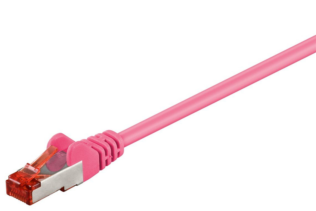 EAN 4040849934407 - Goobay 93440 cable de red Magenta 30 m Cat6 S/FTP (S-STP) imagen 1