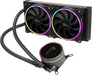 EAN 4260455648608 - Inter-Tech LC-240 RGB Procesador Sistema de refrigeración líquida todo en uno 12 cm Negro 1 pieza(s) imagen 1