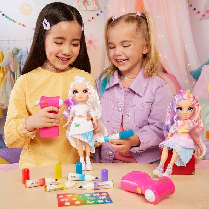 EAN 35051543367 - Rainbow High Air Brush & Create Fashion Dolls - Grey Eyes imagen 10