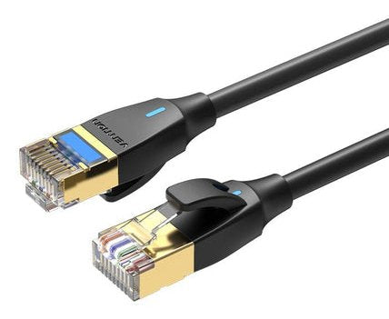 EAN 6922794751910 - Vention IKIBF cable de red Negro 1 m Cat8 S/FTP (S-STP) Alrededor imagen 1