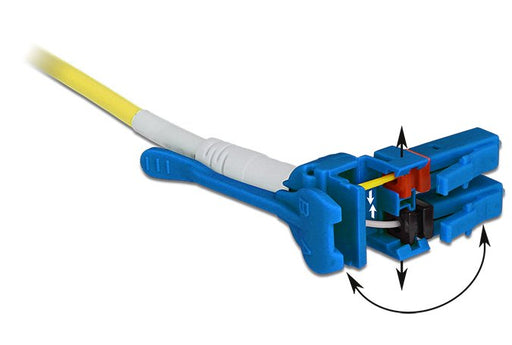 EAN 4043619850877 - DeLOCK 85087 Cable de fibra óptica e InfiniBand 10 m LC Amarillo imagen 2