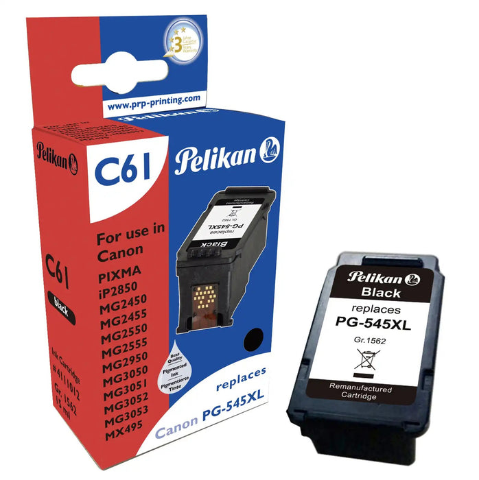 EAN 4018474111012 - Pelikan 4111012 cartucho de tinta 1 pieza(s) Compatible Negro imagen 2